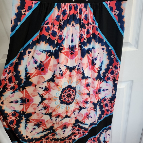 London Times Pink Floral Summer Maxi Dress - Picture 6 of 7